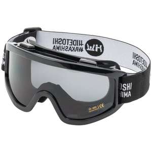 HIDETOSHI WAKASHIMA "Higashi" Unisexe Masques de ski lunettes de snowboard noir Ou Blanc