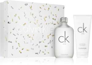 Coffret Calvin Klein CK One (200 ml) avec lait corporel 200 ml