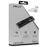 SSD interne M.2 NVMe Gen4 PNY CS2140 - 1 To, TLC, Jusqu'à 3600-3200 Mo/s