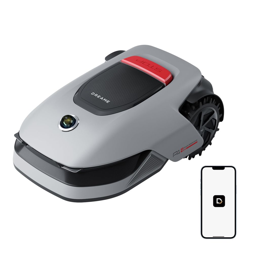 [Prime] Robot Tondeuse sans fil Dreame A1 Pro - 360° 3D LiDAR, Recommandé 2000m², Contrôle Via App