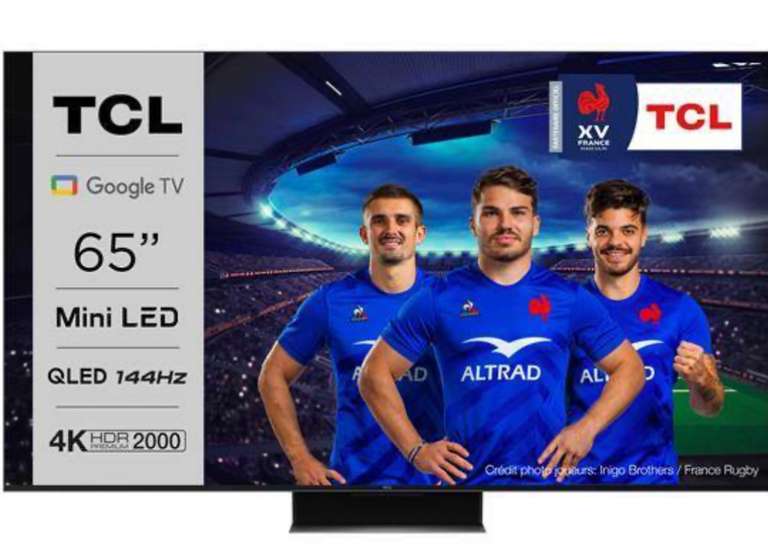 TCL 65C849 2023 TV MINI-LED 4K (ODR 100€)