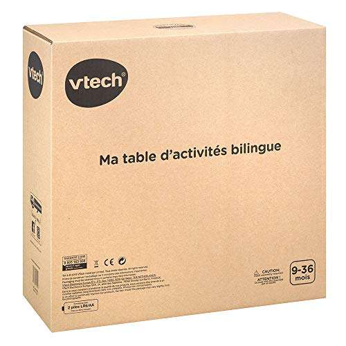 Jouet VTech Ma Table d'Activité Bilingue 181585 - rose