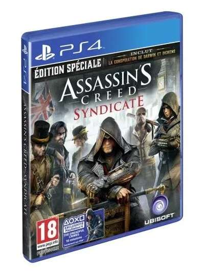 Sélection de jeux vidéo en promotion - Ex : Assassin's Creed Syndicate édition spéciale sur PS4