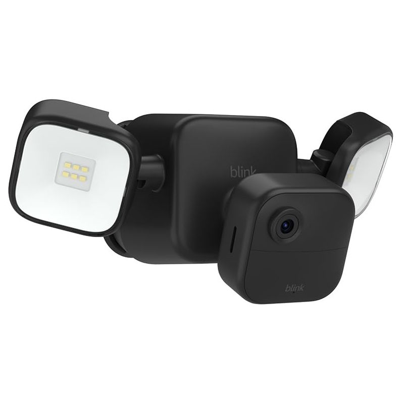 Caméra de surveillance extérieure sans fil Blink (nouvelle génération) avec Projecteur LED de 700 lumens