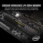 Kit mémoire RAM DDR4 Corsair Vengeance LPX - 32 Go (2 x 16 Go), 3600 MHz, C18, DIMM (CMK32GX4M2D3600C18)