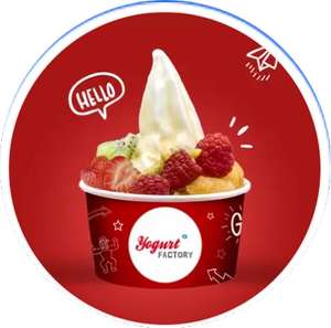 Toppings Offert en payant uniquement la Base de votre glace chez Yogurt Factory (dans une sélection de villes)