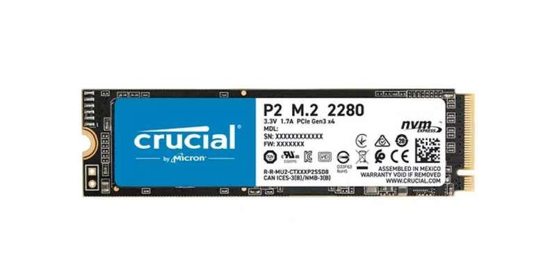 SSD interne M.2 Nvme Crucial P2 - 2To