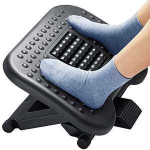 Repose-pieds sous le bureau avec fonction de massage (vendeur tiers, via coupon)
