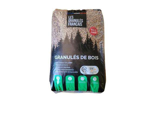 Sac de 15kg de Granulés de Bois DIN Plus "Les granulés Français" - Saint Herblain (44)