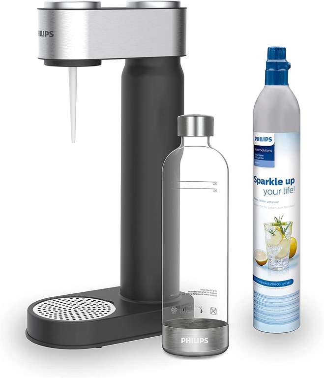 Machine à gazéifier Philips Water GoZero Soda Maker Grise (via 8.33€ sur la carte)