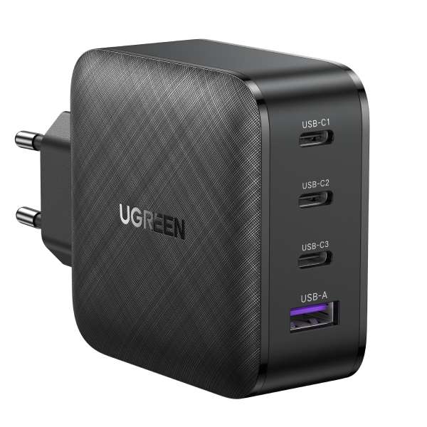 Chargeur Ugreen 65W 3x USB-C, 1 USB-A - ugreen.com