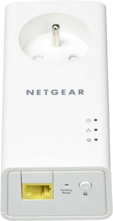 Pack de 4 CPL Netgear 1000 Mbp/s avec Prise filtrée - 1 Port Ethernet (via l'application)