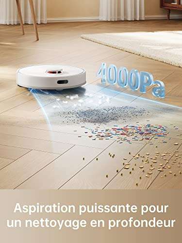 Aspirateur robot / laveur Dreame D9 Max - blanc