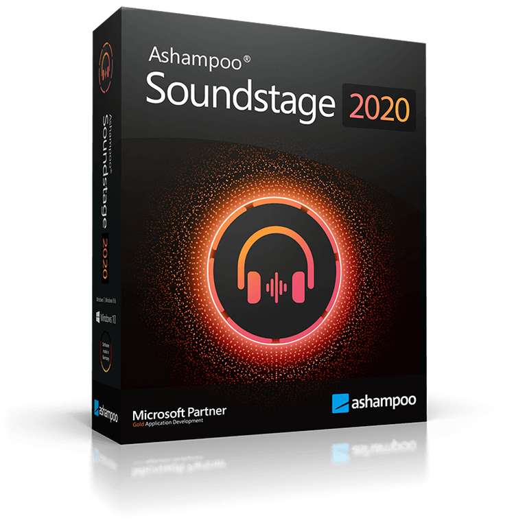 Logiciel Ashampoo Soundstage 2020 - Casque Surround gratuit sur PC (Dématérialisé)