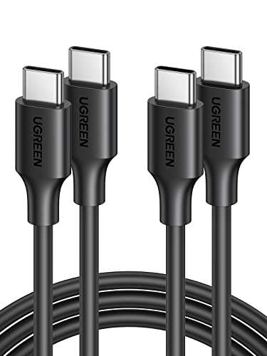 UGREEN Lot de 2 Câbles USB C vers USB C PD 60W Charge Rapide (0.5M) (via  coupon - vendeur tiers) –