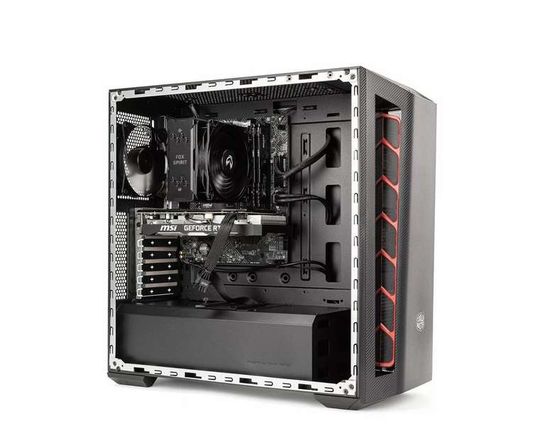 PC Gamer Bronz Pro Fury Edition - i5-12400F (2.5 GHz), GeForce RTX 2060, 16 Go DDR4, SSD NVMe 1 To