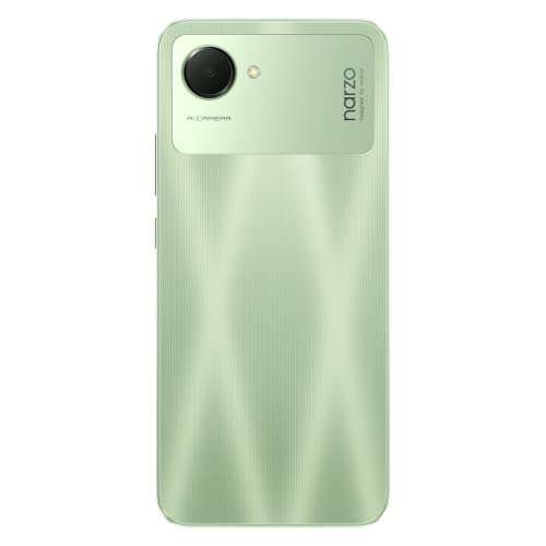 Smartphone 6.5" realme Narzo 50i Prime - Unisoc T612, 4 Go de RAM, 64 Go, 5 000 mAh, Ultra Fin 8.5 mm