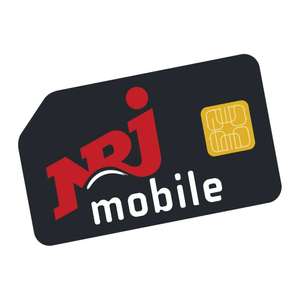 [Nouveaux clients] Forfait mobile NRJ appels/SMS/MMS illimités + 3 Go de DATA (sans conditions de durée, sans engagement)
