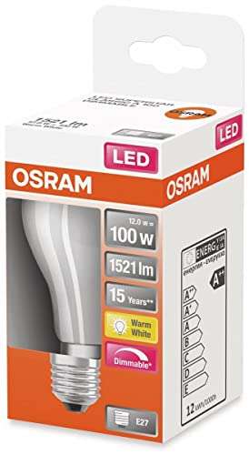 Ampoule LED Osram 12W 1500 (Blanc chaud)