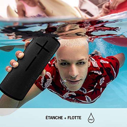 Enceinte Portable Ultimate Ears Megaboom 3, Bluetooth, Etanches, Flottante, Batterie 20h, Rouge