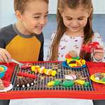 Gril Jouet pour Enfants Play-Doh Kitchen Creations Super Barbecue - 40 pièces