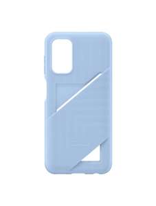 Coque porte-carte pour Samsung Galaxy A13 - Couleur bleu (EF-OA135TLEGWW) ou clair ou pêche (EF-OA135TPEGWW)