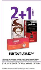 1 Paquet de Café moulu Lavazza Barista offert pour 2 achetés