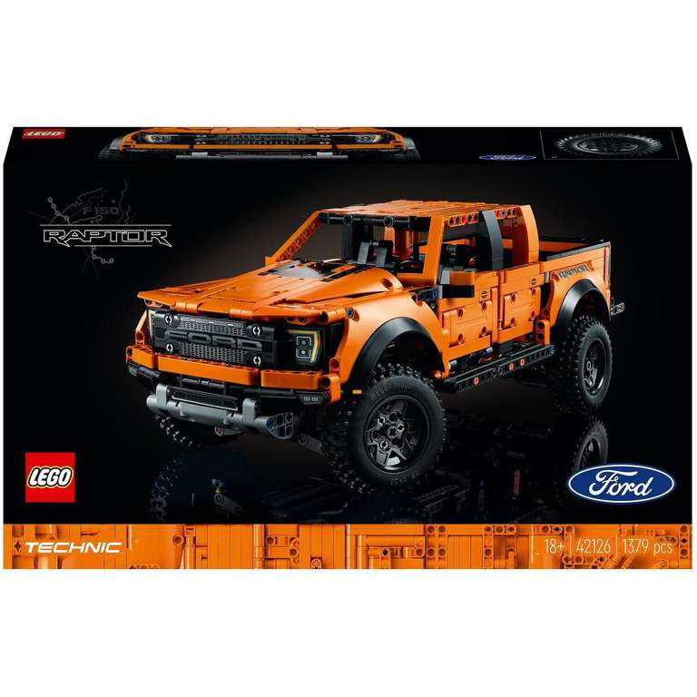 Jouet LEGO 42126 Technic Kit Ford F-150 Raptor