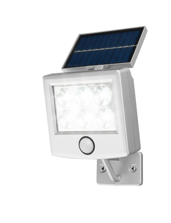 Projecteur solaire LED Livarno avec détecteur de mouvement – 150 lm — Lidl