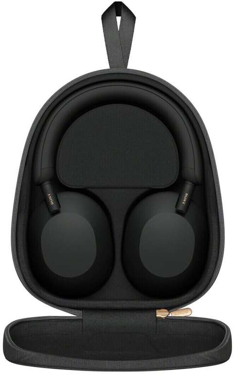 Casque sans fil Sony WH-1000XM5 - Réduction de bruit active (Noir)