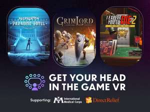 Get Your Head in the Game VR Bundle - I Expect You To Die 2, Grimlord, Propagation: Paradise Hotel et 5 jeux sur PC (Dématérialisé - Steam)