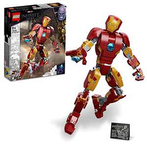 Jeu de construction Lego Marvel L'armature articulée d'Iron Man (76206)