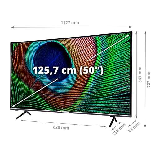 TV 43" Medion X14325 - 4K, LED, HDR10, Dolby Vision, Android TV (Via coupon - Vendeur tiers)