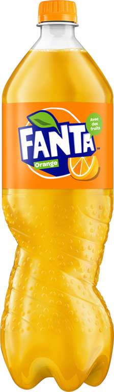 Lot de 3 bouteilles de Fanta Orange - 1.25L