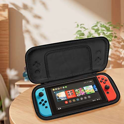 Étui compatible avec Nintendo Switch et New Switch OLED Skycase, Sac de transport rigide et portable coloré pour voyage Eva