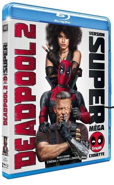 Blu-ray Deadpool 2 - Version Longue et Cinéma (Vendeur Tiers)