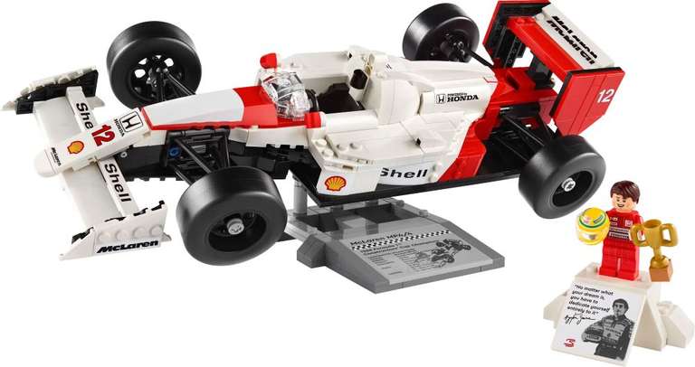 LEGO Icons 10330 - McLaren MP4/4 et Ayrton Senna