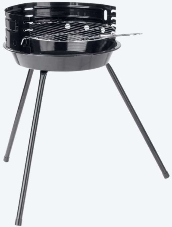 Barbecue à charbon rond en métal - Diamètre 30cm