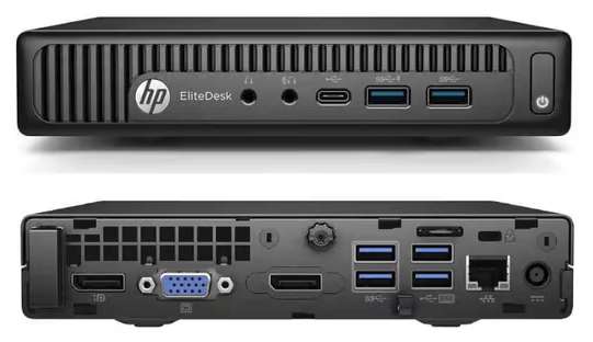 Mini-PC de bureau HP EliteDesk 800 G2 DM - i5-6500T, RAM 8 Go, SSD 240 Go, Windows 10 (+ Clavier & Souris fournis) - Reconditionné