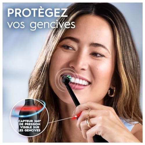 Lot de 2 brosses à dents électriques Oral-B Pro 3 3900 Duo - CrossAction (via ODR de 20€)