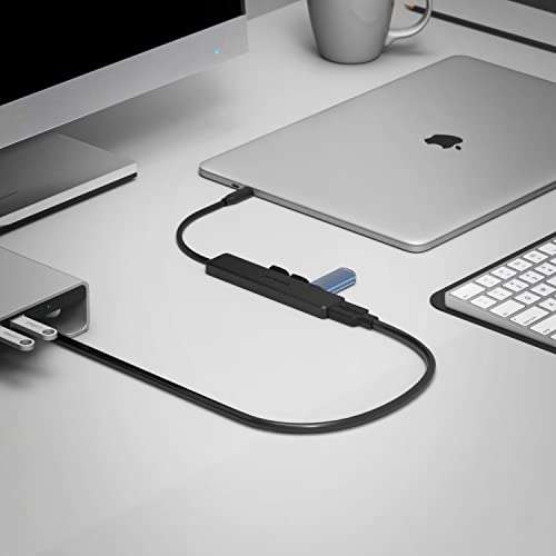 SABRENT Hub USB Type-C Mac + Windows Multi-Port avec HDMI 4K, 1 Port USB 3.0, 2 Ports USB 2.0 (HB-TC5P) (vendeur tiers)
