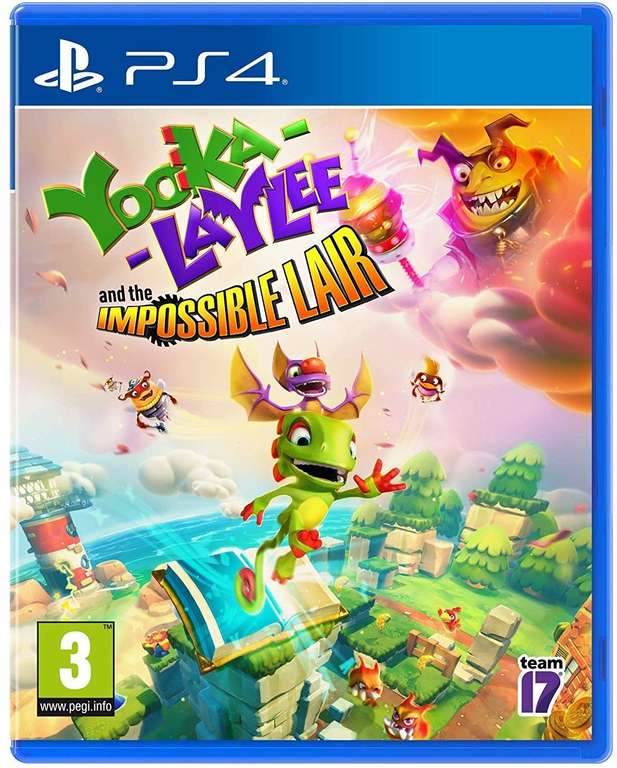 Yooka-Laylee and the Impossible Lair sur PS4 (+ 0.54€ en Rakuten Points)