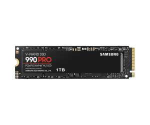 SSD Interne NVMe M.2 PCIe 4.0 Samsung 990 Pro (MZ-V9P1T0BW) - 1 To