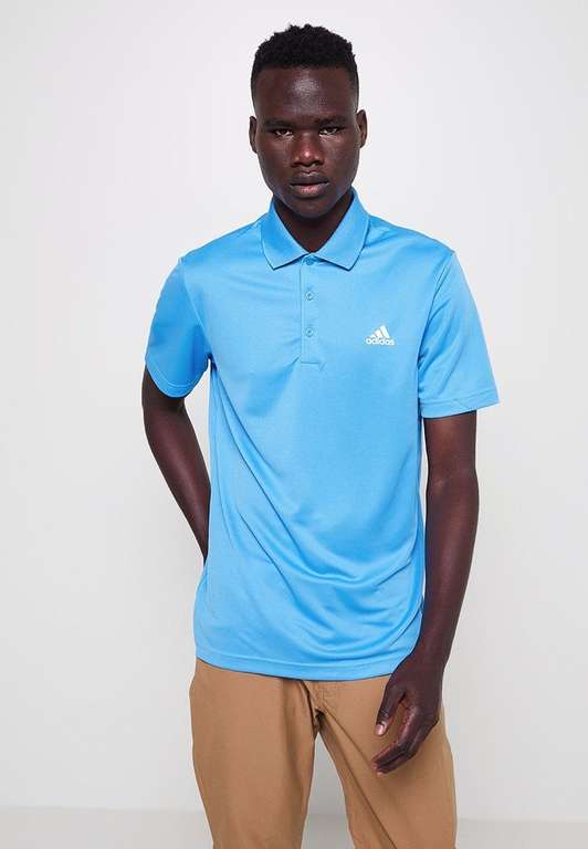 Polo pour Homme Adidas golf - Bleu, du XS au XXL