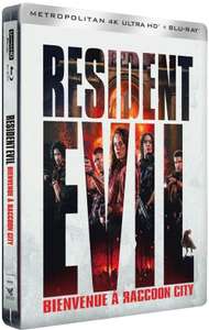 Blu-ray 4K Resident Evil : Bienvenue à Raccoon City Edition Steelbook