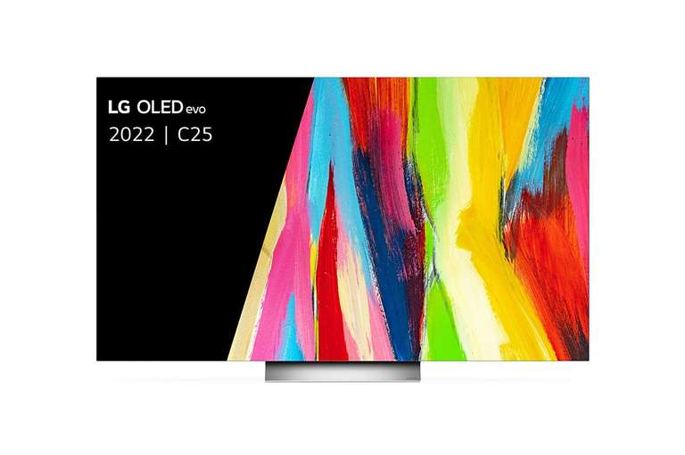 TV 65" LG OLED65C2 2022 - OLED, 4K UHD, 100 Hz, Dolby Vision & Atmos
