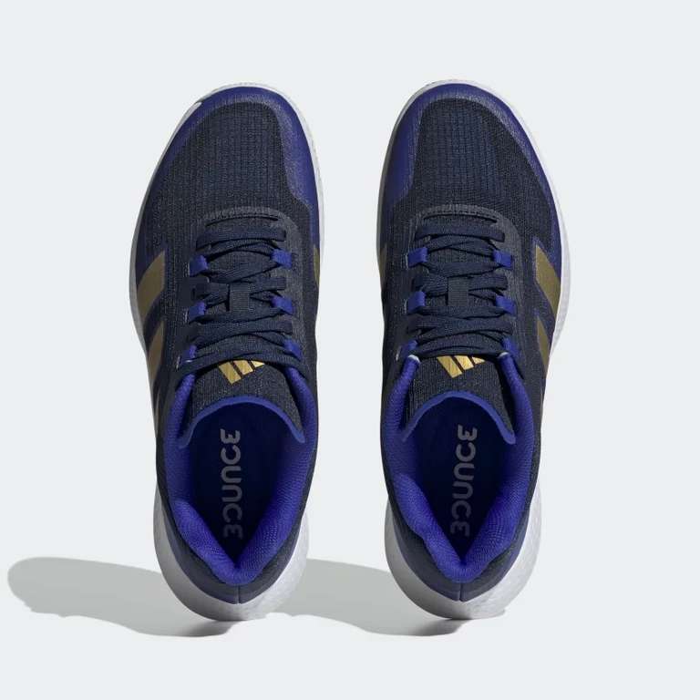 Chaussures de Volley-Ball Adidas Forcebounce - Bleu cobalt et noir