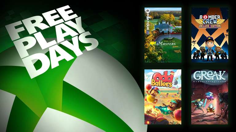 [Gold/GPU] EA Sports PGA Tour, Bomber Crew, Oddballers et Greak jouables Gratuitement ce Week-end sur Xbox Series/One (Dématérialisé)