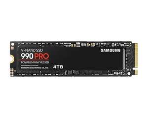 [Macif, Unidays, Boursorama] SSD interne M.2 NVMe 4.0 Samsung 990 Pro (MZ-V9P4T0BW) - 4To