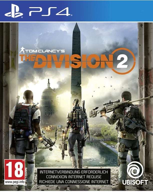 Jeu Tom Clancy's The Division 2 sur PS4 (vendeur tiers)